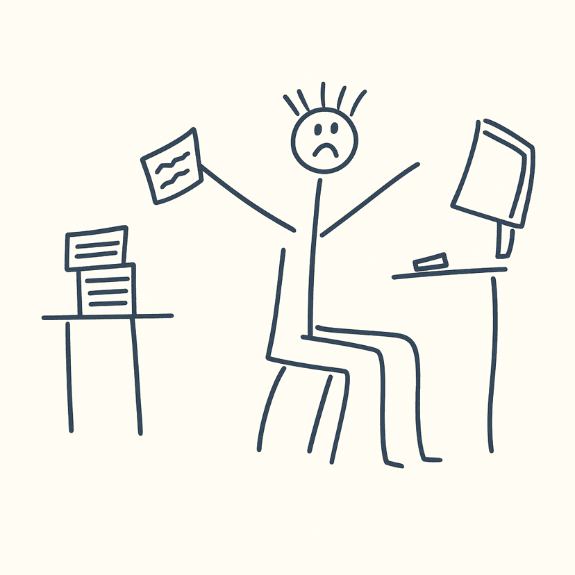 Before processing - unstructured invoice